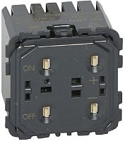 Светорегулятор нажимной без накладки без рамки Legrand Celiane 5-600Вт картинка